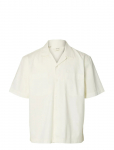 Selected - Slhrlxcarlo Denim Ss Shirt Resort - Teksas&auml;rgid - XL