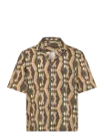 Oscar Jacobson - Reg Fit Cuban Ss Tile Print - L&uuml;hikeste varrukatega s&auml;rgid - XL