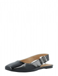 Bianco - Biarose Karr&eacute; Flat Buckle Slingback Faux Leather - Madalad slingback-kingad - 36