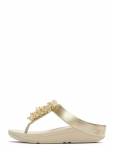 FitFlop - Fino Bead-Cluster Toe-Post Sandals - Pl&auml;tud - 41