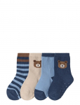 Lindex - 4-Pack Ankle Socks - Libisemisvastased sokid - 13/15