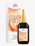 Wella Professionals - Wella Professionals Color Fresh 7/44 Medium Intensive Red Blonde 75 Ml - Color Treatments - 75 ML
