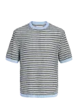 Jack & Jones - Jorcarlo Knit Crew Neck Styd Ss26 - L&uuml;hikeste varrukatega - L