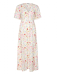 Bubbleroom - Butterfly Sleeve Viscose Maxi Dress - Maksikleidid - 34