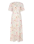 Bubbleroom - Butterfly Sleeve Viscose Maxi Dress - Maksikleidid - 34