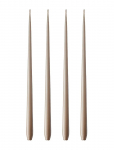 Ester & Erik - Taper Candle 32Cm 4-Pack - Sammask&uuml;&uuml;nlad - H:32CM