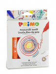 Primo - Felt-Tip Pens 8 Pcs - Textile - Pliiatsid - ONE SIZE