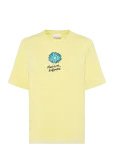 Maison Kitsune - Floating Flower Comfort Tee-Shirt - L&uuml;hikeste varrukatega - M