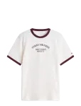 Tommy Hilfiger - Graphic Varsity Ringer Tee - L&uuml;hikeste varrukatega - XL