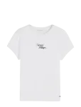 Tommy Hilfiger - Script New Slim C-Nk S/S Tshirt - L&uuml;hikeste varrukatega - M