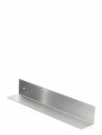 Nichba Design - Shelf 60Cm - Brushed Stainless - Bathroom Shelves - ONE SIZE