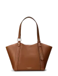 Lauren Ralph Lauren - Nappa Leather Small Tasha Tote Bag - Kandekotid - ONE SIZE