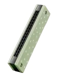 JaBaDaBaDo - Harmonica Green - Muusikariistad - ONE SIZE