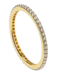 Syster P - Tiny Sparkle Ring Gold - S&otilde;rmused - 8