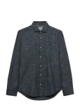 Superdry - Essentials Chambray L/S Shirt - Vabaaja s&auml;rgid - XL