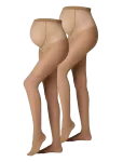 Noppies - 2-Pack Maternity Tights 20 Den - Sukkp&uuml;ksid - S\M