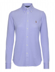 Polo Ralph Lauren - Slim Fit Knit Cotton Oxford Shirt - Pikkade varrukatega - L