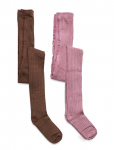 Minymo - Stocking - Rib (2-Pack) - Sukkp&uuml;ksid - 140\146