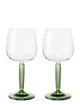 K&auml;hler - Hammersh&oslash;i White Wine Glass 35 Cl Green 2 Pcs. - Valge veini klaasid - 35 cl