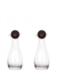 Sagaform - Nature Oil/Vinegar Bottles With Cork Stoppers, 2-Pcs - Veinikarahvinid ja dekanterid - ONE SIZE x 7.5