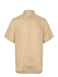Timberland - Mill Brook Linen Short Sleeve Shirt Safari - L&uuml;hikeste varrukatega - L