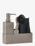 Zone Denmark - Dishwashing Set W. Cloth - N&otilde;udepesurestid - 19.5X6.6X21CM