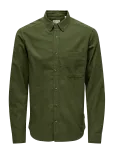 ONLY & SONS - Onsgudmund Slim 1-Pkt Solid Shirt Noos - Vabaaja - XS