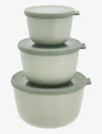 Mepal - Bowl Set Cirqula High 3 Pcs Nordic Sage - Kastid ja konteinerid - ONE SIZE