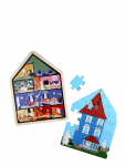 MUMIN - Moomin House - Wooden Frame Puzzle - Puidust pusled - ONE SIZE