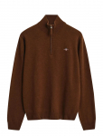 GANT - Superfine Lambswool Half Zip - Poolpika lukuga džemprid - XXXL
