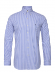 Polo Ralph Lauren - Custom Fit Striped Stretch Poplin Shirt - Vabaaja - XL