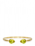 Caroline Svedbom - Petite Drop Bracelet Gold - K&auml;ev&otilde;rud - ONE SIZE