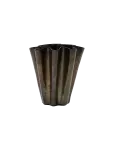 House Doctor - Vase, Hdflood, Antique Brown - Tulbivaasid - 13X6.5X12CM