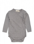 Copenhagen Colors - Pointelle Heart Crossover Body Ls - H&otilde;lmikbodid - 80