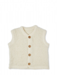 Smallstuff - Vest Boucl&eacute; Merino Wool W. Buttons - Vestid - 56-62