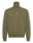 Morris - Maryon Half Zip Washed Sweatshirt - Dressipluusid - XXXL
