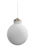 Design For The People - Raito 30 | Pendel | Opal Hvid - Rippvalgustid - &Oslash; 30 cm