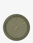 House Nordic - Jone - Wall Clock, Green, Silent Movement &Oslash;30 Cm - Seinakellad - 30X30X4CM