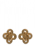 Tory Burch - Forget Me Not Clover Stacked Stud Earrings - Needid - ONE SIZE
