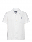 Polo Ralph Lauren - Classic Fit Linen Camp Shirt - L&uuml;hikeste varrukatega s&auml;rgid - XXL