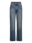 Weekday - Rowe Super High Waisted Regular Straight Leg Jeans - Sirged ja klassikalised - 23 x 32