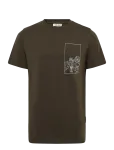 Casual Friday - Cfansgar Tee With Chect Print - L&uuml;hikeste varrukatega - S