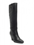 Tommy Hilfiger - Th T-Strap Lthr Pointy Long Boot - P&otilde;lveni saapad - 41