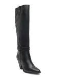 Tommy Hilfiger - Th T-Strap Lthr Pointy Long Boot - P&otilde;lveni saapad - 41