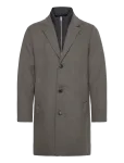 Lindbergh - Detachable Collar Lapel Coat - Villased mantlid - XXL