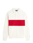Tommy Hilfiger - Ess Fleece Colorblock Rugby - Pikkade varrukatega - L