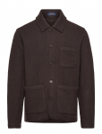 Polo Ralph Lauren - Wool-Blend Utility Shirt Jacket - Villased jakid - XL