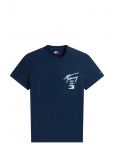 Tommy Jeans - Tjm Reg City Sign Ss Tee Ext - L&uuml;hikeste varrukatega - XXL