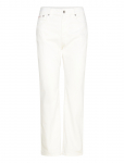 Calvin Klein Jeans - High Rise Straight Chalk White - Sirged ja klassikalised - RG/29