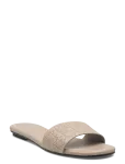 Calvin Klein - Org Flat Sndl One Bar Lth Aop - Madalad sandaalid - 40